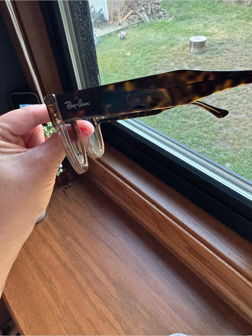 Ray-Ban Mega Hawkeye Tortoiseshell Brown Gradient Sunglasses